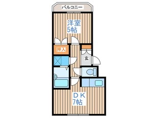 リバティー西町の物件間取画像